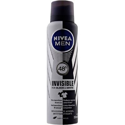 DESODORANTE AEROSOL INVISIBLE 48H NIVEA MEN 150ML