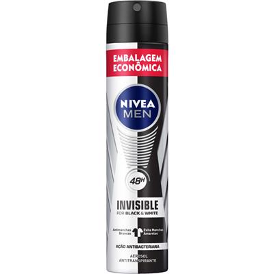 DESODORANTE AEROSOL INVISIBLE 48H NIVEA MEN 200ML