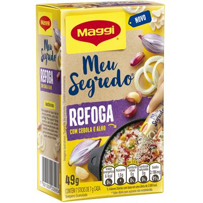 TEMPERO REFOGA ALHO E CEBOLA MEU SEGREDO MAGGI 49G