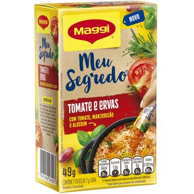 TEMPERO COM TOMATE E ERVAS MEU SEGREDO MAGGI 49G