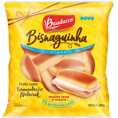 PÃO BISNAGUINHA ORIGINAL BAUDUCCO 260G