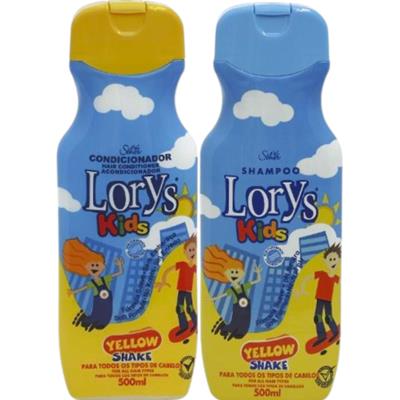 KIT SHAMPOO + CONDICIONADOR YELLOW KIDS LORYS 2UN