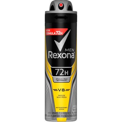 DESODORANTE AEROSOL V8 72H MEN REXONA 150ML