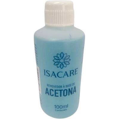 REMOVEDOR À BASE DE ACETONA ISACARE 100ML