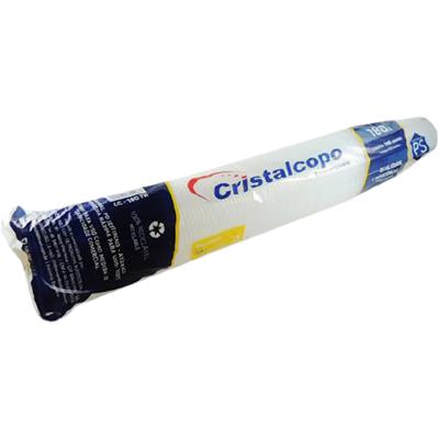 COPO DESCARTÁVEL BRANCO 180ML CRISTALCOPO 100UN
