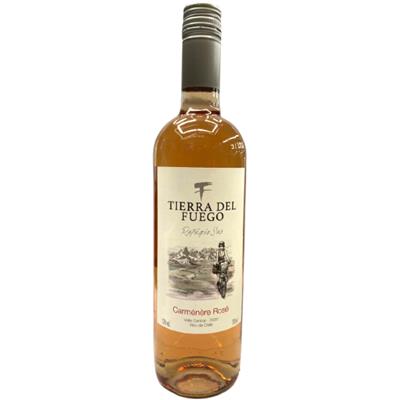 VINHO ROSÉ SUAVE CARMÉNÈRE TIERRA DEL FUEGO 750ML