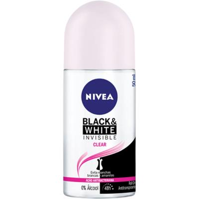 DESODORANTE ROLL ON INVISIBLE CLEAR NIVEA 50ML