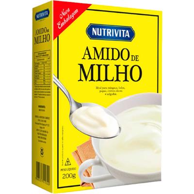 AMIDO DE MILHO NUTRIVITA 200G