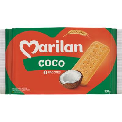 BISCOITO SABOR COCO MARILAN 350G
