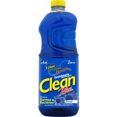 DESINFETANTE FLORAL CLEAN PLUS 2L