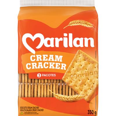 BISCOITO CREAM CRACKER MARILAN 350G