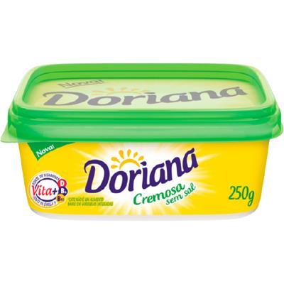 MARGARINA CREMOSA SEM SAL DORIANA 250G