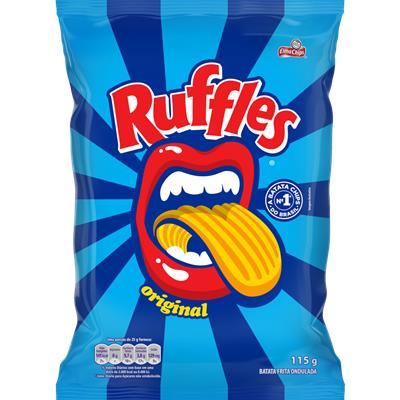 BATATA CHIPS ONDULADA ORIGINAL RUFFLES 115G