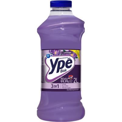 DESINFETANTE USO GERAL LAVANDA YPÊ BAK 2L