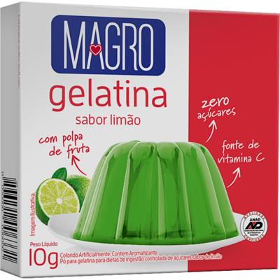 Gelatina Lowçucar Sabor Limão Siciliano 10G