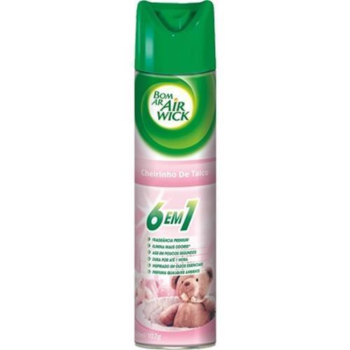 DESODORIZADOR BOM AR CHEIRO TALCO 360ML
