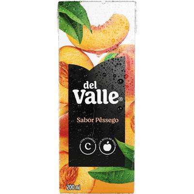 SUCO NÉCTAR SABOR PÊSSEGO DEL VALLE 200ML