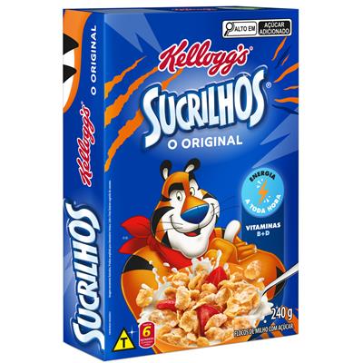 CEREAL MATINAL SUCRILHOS ORIGINAL KELLOGG'S 240G