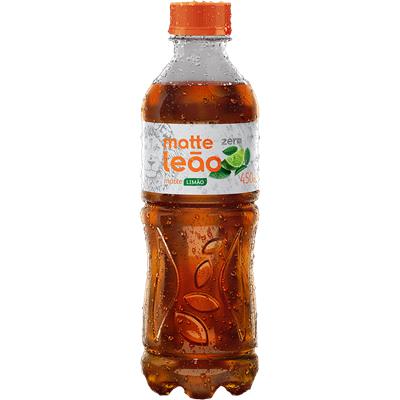 CHÁ PRETO ICE SABOR LIMÃO ZERO AÇÚCAR LEÃO 450ML