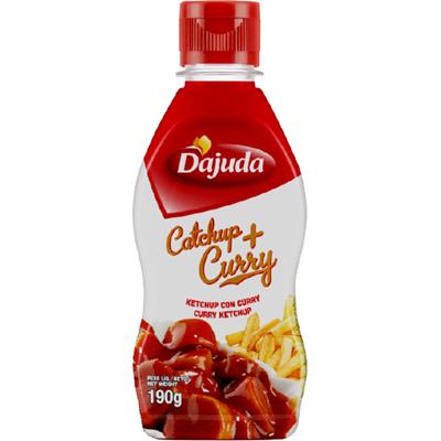 CATCHUP COM MOLHO CURRY D'AJUDA 190G
