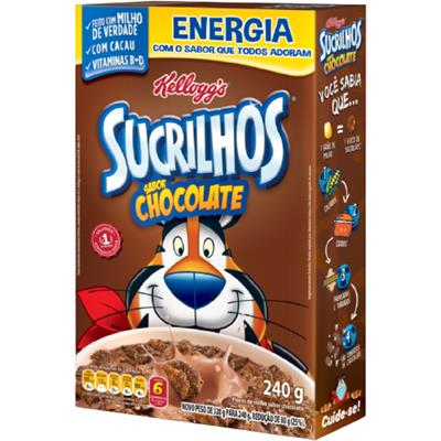 CEREAL MATINAL CHOCOLATE SUCRILHOS KELLOGG'S 240G