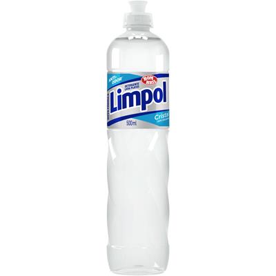 DETERGENTE LÍQUIDO CRISTAL LIMPOL 500ML