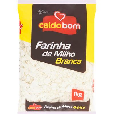 FARINHA DE MILHO BRANCA CALDO BOM 1KG