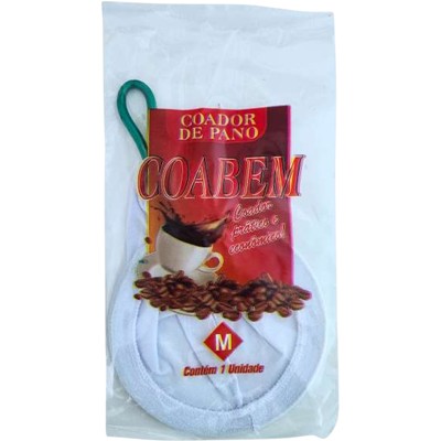 COADOR DE PANO MÉDIO PARA CAFÉ COABEM 1UN