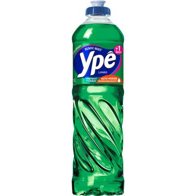 DETERGENTE LAVA LOUÇAS LÍQUIDO LIMÃO YPÊ 500ML