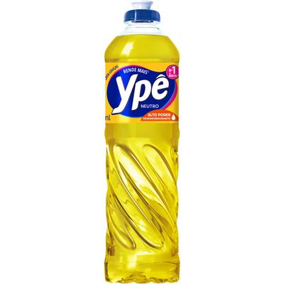 DETERGENTE LAVA LOUÇAS LÍQUIDO NEUTRO YPÊ 500ML