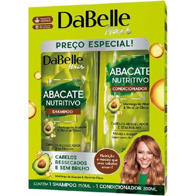 SHAMPOO + CONDICIONADOR ABACATE DABELLE HAIR 2UN