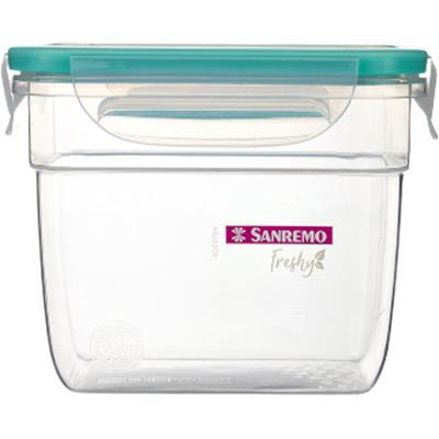 POTE PLÁSTICO COM TRAVAS FRESHY SANREMO 770ML