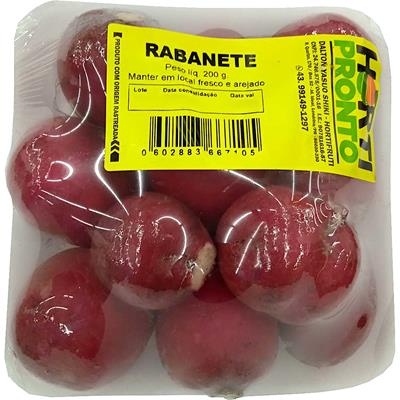 RABANETE HORTI PRONTO 200G