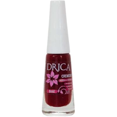 ESMALTE CREMOSO MARSALA VERMELHO DRICA 8ML