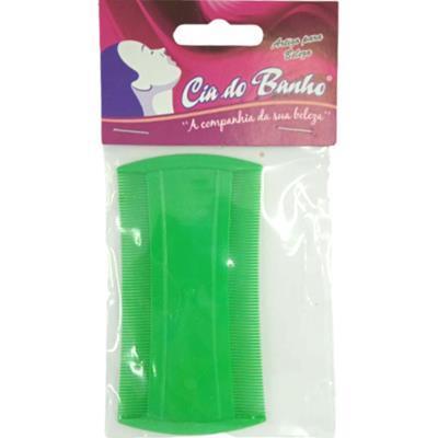 PENTE FINO COR VERDE PARA PIOLHO CIA DO BANHO 1UN