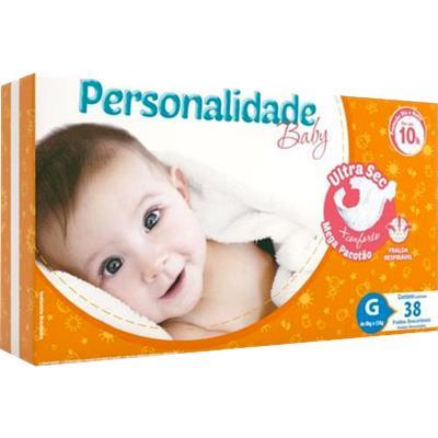 FRALDA ULTRA SECAGEM G BABY PERSONALIDADE 38UN