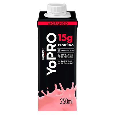 BEBIDA LÁCTEA UHT SHAKE 15 PROTEÍNAS YOPRO 250M