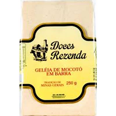 GELÉIA DE MOCOTO EM BARRA REZENDA 250G