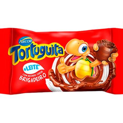 CHOCOLATE RECHEADO COM BRIGADEIRO TORTUGUITA 15,5G
