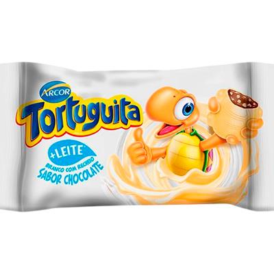 CHOCOLATE BRANCO COM CROCANTE TORTUGUITA 15,5G