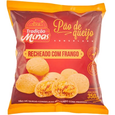 PÃO DE QUEIJO COM FRANGO TRADIÇÃO MINAS 350G