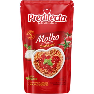 MOLHO DE TOMATE TRADICIONAL PREDILECTA 300G