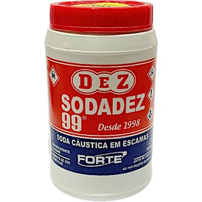 SODA CÁUSTICA EM ESCAMAS FORTE 99 DEZ 1KG