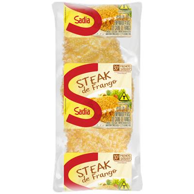 EMPANADO STEAK DE FRANGO SADIA 100G