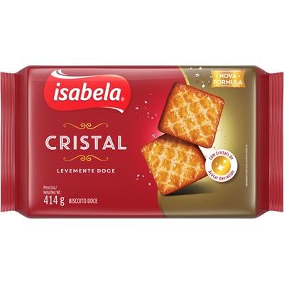 BISCOITO DOCE CRISTAL ISABELA 414G