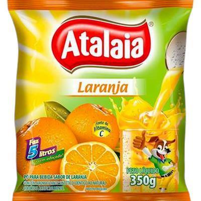 SUCO EM PÓ SABOR TANGERINA ATALAIA 350G