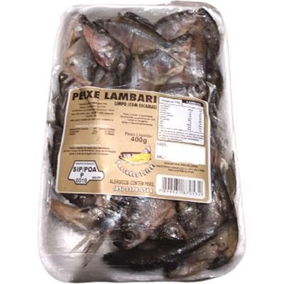 PEIXE LAMBARI LIMPO PESCADOS TOLEDO 400G