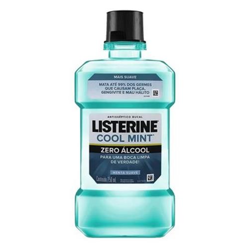 ENXAGUANTE BUCAL LISTERINE ZERO ÁLCOOL 250ML 