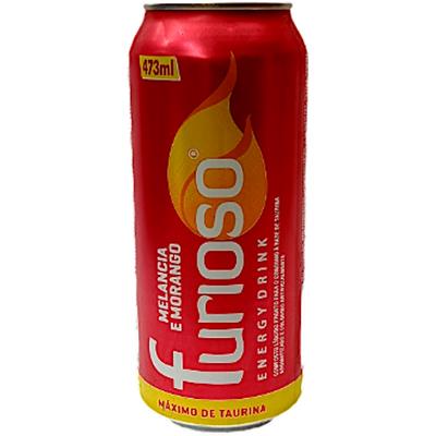 ENERGÉTICO SABOR MELANCIA E MORANGO FURIOSO 473ML