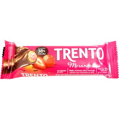 Melhor preço chocolate Trento morango 32g